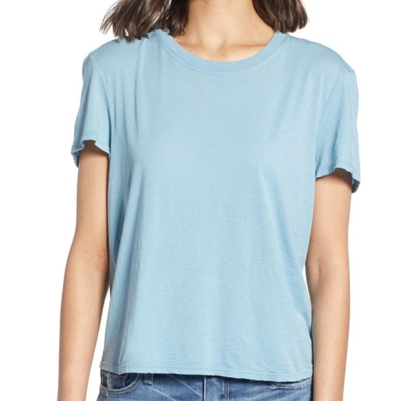 JAMES PERSE WFSJ3810 Feather Vintage Tee Shirt Sea - Picture 1 of 4